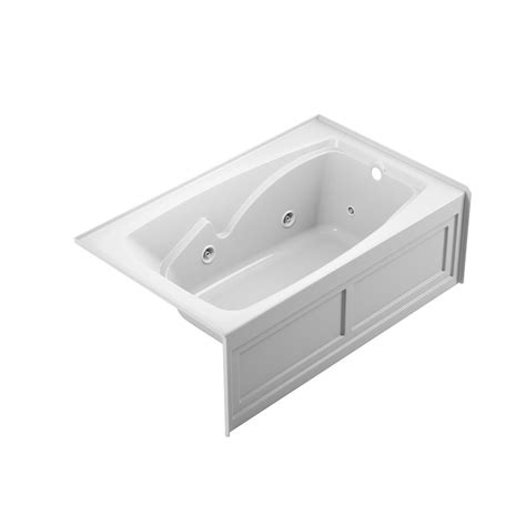 Nothing beats the feeling of merely lying down in a bathroom tub full of warm water with some peaceful music playing in. JACUZZI CETRA 60 in. x 36 in. Acrylic Right Drain ...