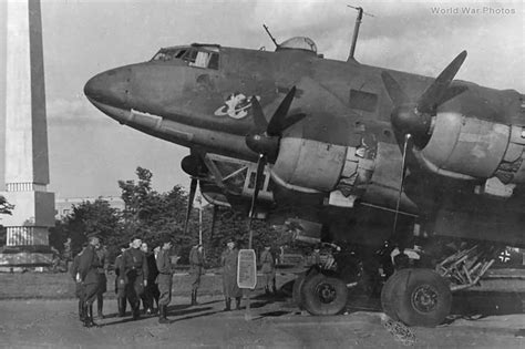 Captured Fw 200c 3 0034 F8 Gw Moscow 1943 World War Photos