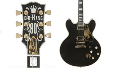 bb king s 80th birthday gibson es 345 lucille sold at auction for 280 000 musicradar