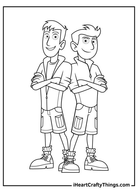 Wild Kratts Coloring Pages 100 Free Printables