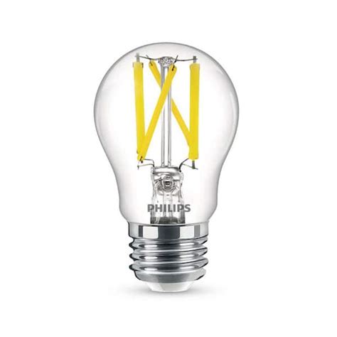 Philips 40 Watt Equivalent A15 Ultra Definition Dimmable Clear Glass