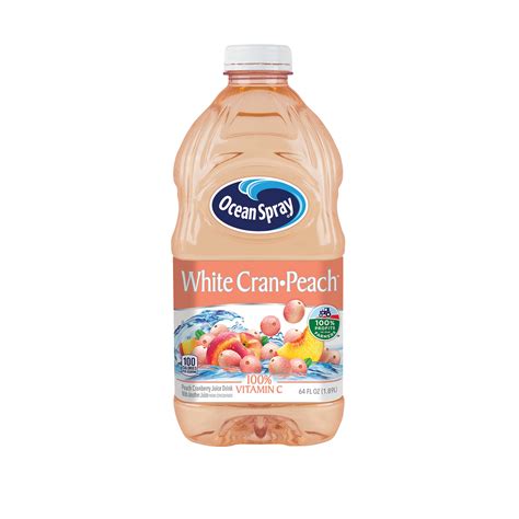 Ocean Spray White Cran Peach Juice Drink Shop Juice At H E B