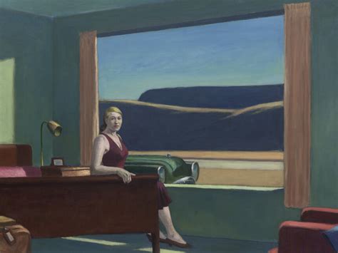 Edward Hopper Looks At The American Hotel Meer