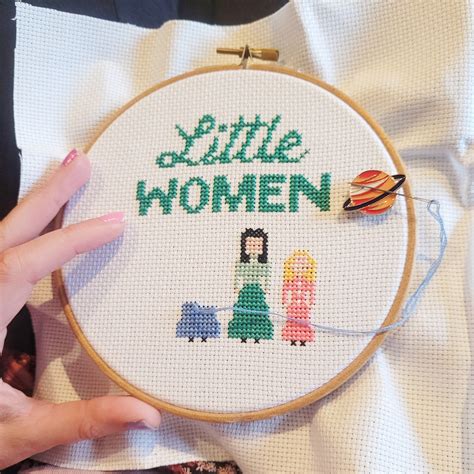 Little Women Cross Stitch Pattern Instant Download Pdf Full Etsy