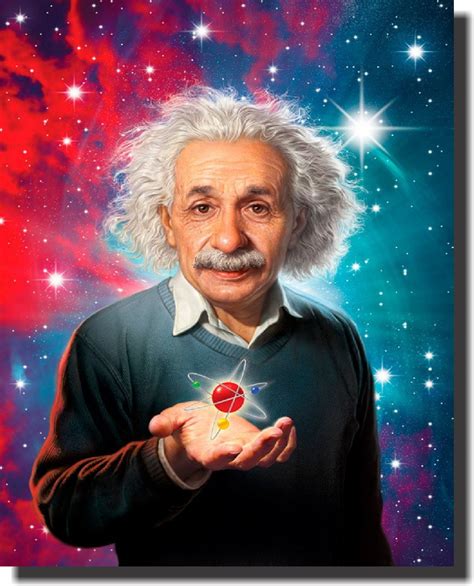 In 1921, he won the nobel prize for physics for his explanation of the. Quadro Decorativo Albert Einstein 1 peça no Elo7 | Arte ...