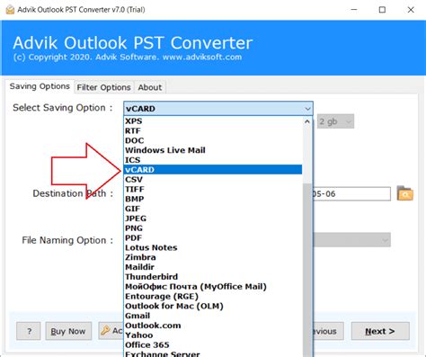 How To Export All Outlook Contacts To Vcf Or Vcard File