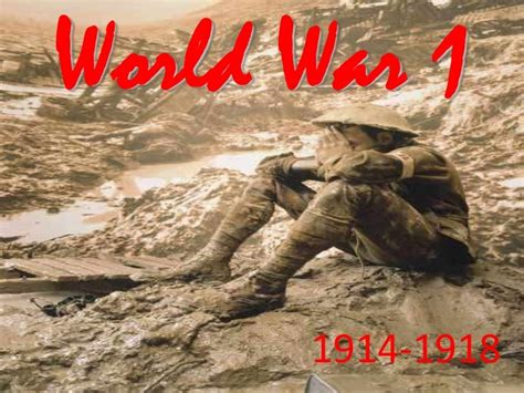 World War 1 Powerpoint Us Perspective