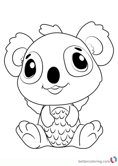 Hatchimal coloring pages are a fun way for kids of all ages to develop creativity, focus, motor skills and color recognition. Koalabee from Hatchimals Coloring Pages - Free Printable ...