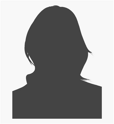 Female Silhouette Gray Hd Png Download Kindpng