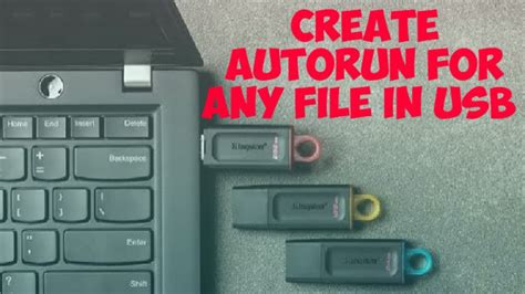 Create Autorun For Any File In Usb Pen Drive Youtube