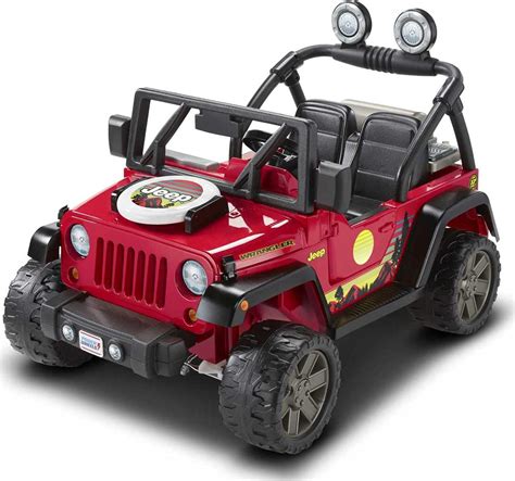 Buy Fisher Price Power Wheels Bbq Fun Jeep Wrangler 12v Battery