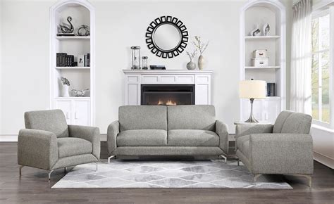 Venture Living Room Set Brown Homelegance Furniture Cart