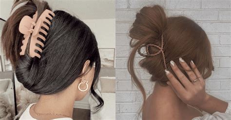 Claw Hair Clip Style Inspo For Your Next Effortless Updo