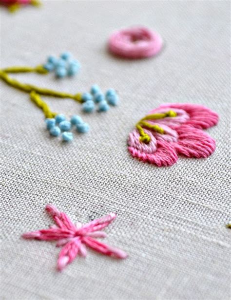 How To Embroider Flowers 16 Simple Stitches