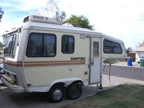 Meet A 30 Year Old Small Fifth Wheel Camper Who Goes By Quantum 5