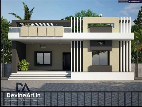Front Elevation Designs Single Floor In 2020 House Front Design