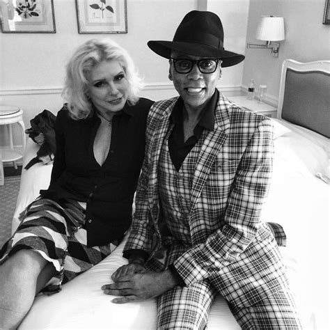 debbie harry and rupaul 2015 fashion rupaul style