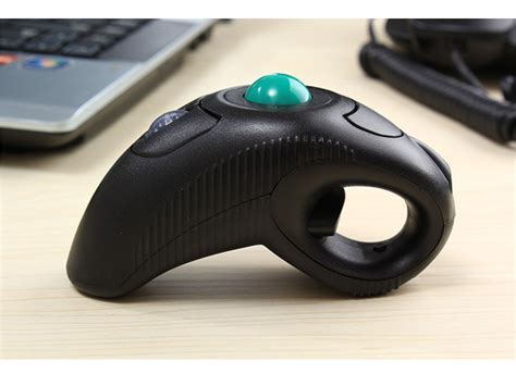 24g Wireless Laser Trackball Mouse Ergonomic 1000dpi Adjustable