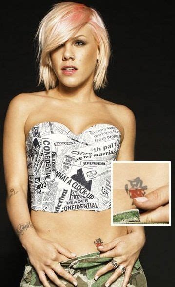 Pink S Singer 17 Tattoos And Their Meanings Body Art Guru