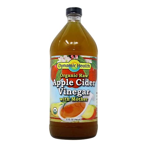 Dynamic Health Laboratories Apple Cider Vinegar With Mother Organic