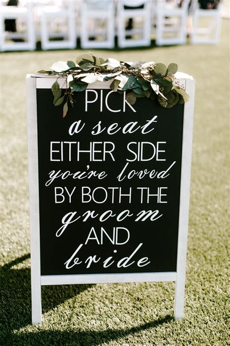 Wedding Ceremony Sign Outdoor Wedding Ceremony Sign Ideas Pick A