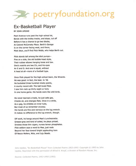 Short Basketball Poems