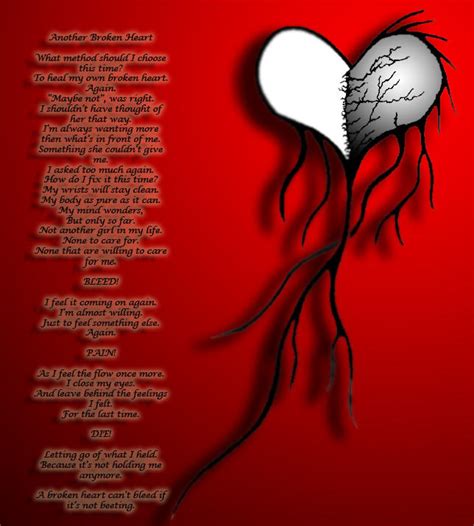 Another Broken Heart Poem By Shadowzerro2 On Deviantart
