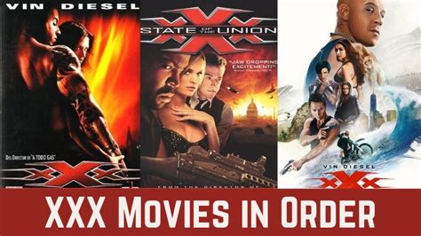 How To Watch Xxx Movies In Order Of Event [chronologically And By Release Date] The Reading Order