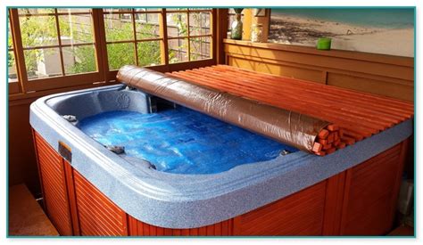Roll Up Hot Tub Cover Home Improvement