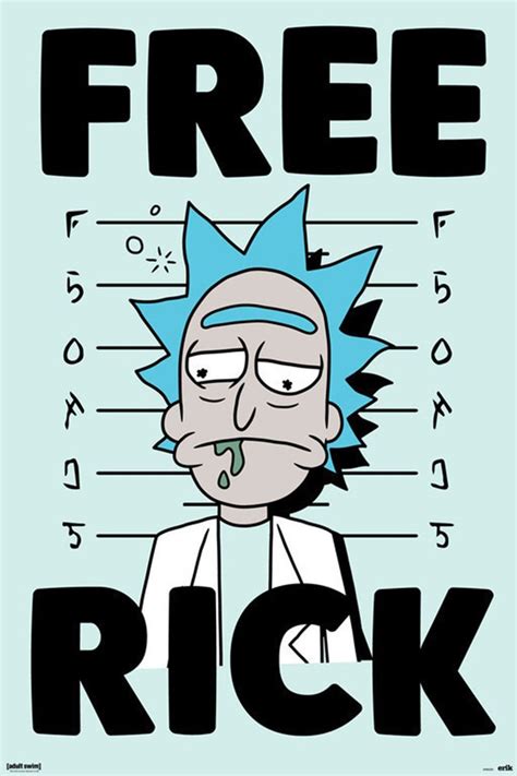 Rick And Morty Poster Free Rick Rick And Morty Quotes Rick And Morty