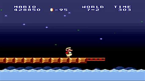 Super Mario Bros The Lost Levels Snes Level 7 2 Youtube