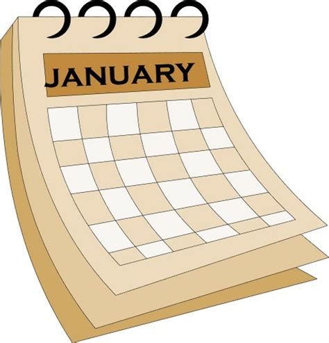 Download High Quality January Clipart Calendar Transparent Png Images
