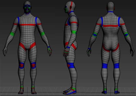 Screenshot Maya Modeling Character Modeling Character Model Sheet