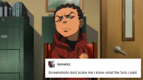 See what riley freeman (freemanriley007) has discovered on pinterest, the world's biggest lift your spirits with funny jokes, trending memes, entertaining gifs, inspiring stories, viral videos, and so much. meme boondocks | Tumblr