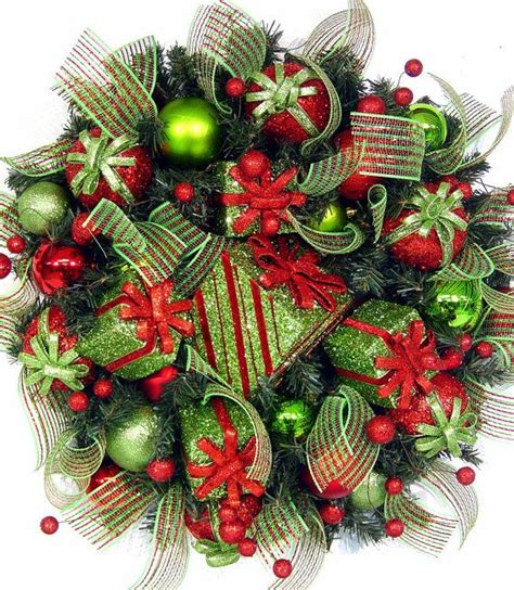 41 Best Images About Red And Lime Green Christmas Decor On Pinterest
