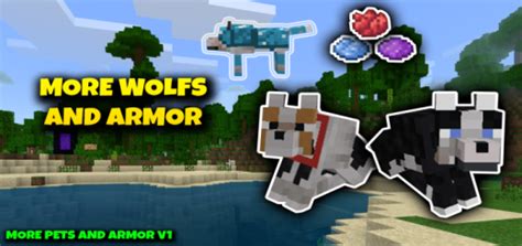 More Wolfs And Armor Minecraft Pe Addonmod 1162052 1161