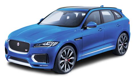 Blue Jaguar F Pace Side View Car Png Image For Free Download