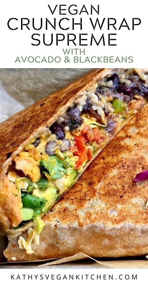 Maybe you would like to learn more about one of these? Crunchwrap Supreme - Vegan Crunchwrap Supreme Recipe ...