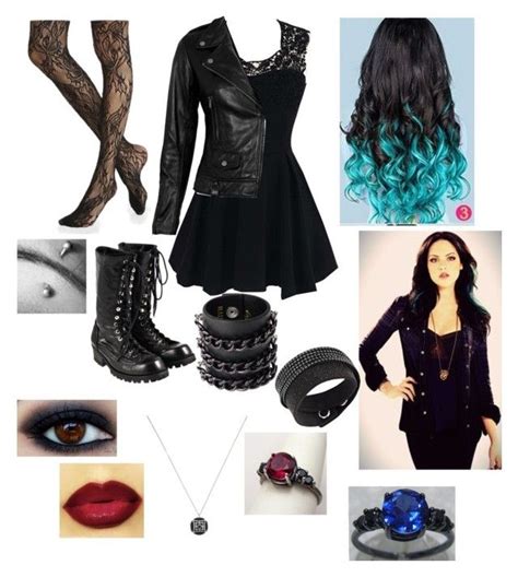 Jade West By Peachy Strawberry Liked On Polyvore Little Outfits Edgy