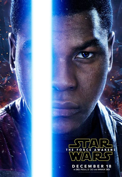 New Star Wars The Force Awakens Character Posters Sizzle