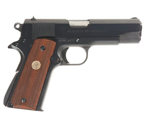 Colt Combat Commander 1911 Semi Automatic Pistol With Box