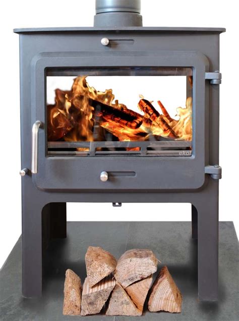 Ekol Clarity Double Sided Multi Fuel Stove Thames Valley Stoves