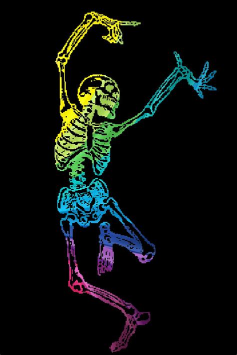 Rainbow Skeleton Ii By Thelastflowerchild On Deviantart
