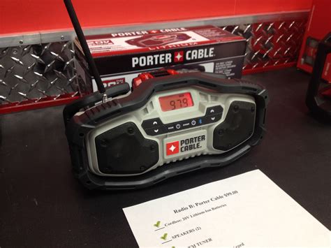 Porter Cable 20v Radio On Behance