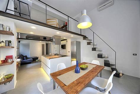 Loft 78 In Roma 40 Sqm Apartment Renovated By Maurizio Constanzi