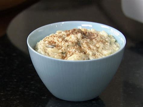 While the rice cooks in the milk, its starch is released, which naturally makes the pudding creamier. Easy Rice Pudding Recipe | Food Network