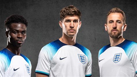 England World Cup Shirt 2022 See The New Three Lions Jersey Full Nike Kits Home And Away