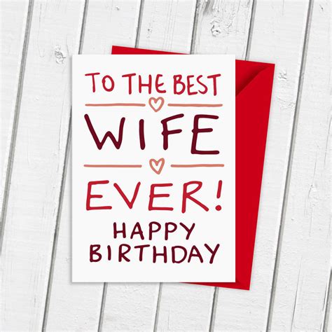 Best Printable Cards For Wife Printableecom Birthday Cards For Wife