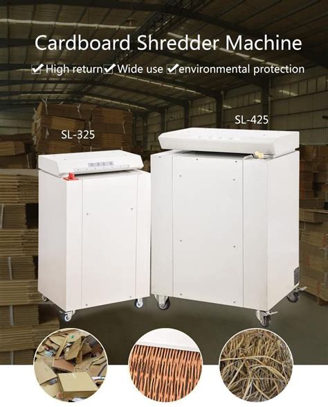 Cardboard Packaging Shredders And Shredding Machines Shuliy Machinery