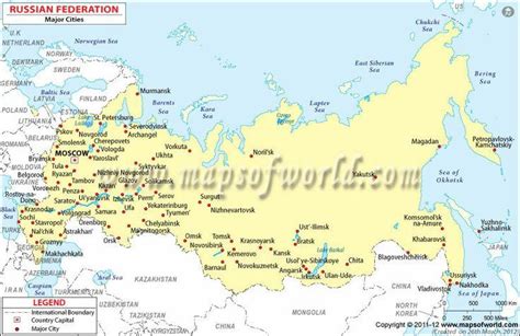 Yang tepat koordinat geografi, latitud dan longitud — 55.755826, 37.6173. Rusia peta dengan bandar-bandar - Peta Rusia dan bandar ...